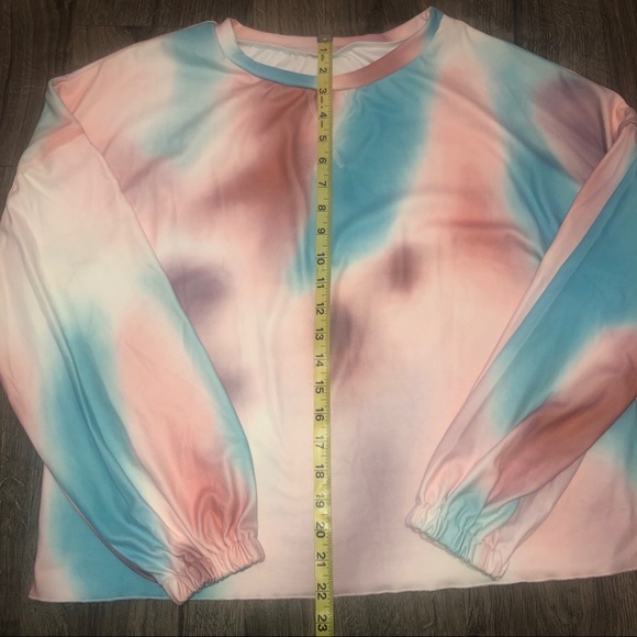 Tie Dye Loungewear Pajama Short Lingerie Set M - Picture 5 of 8